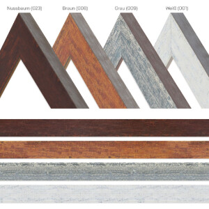 Фоторамка MendeFrames H610 винтажный стиль серый 30x90 см музеевое стекло