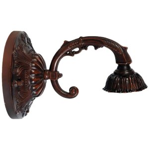 Кронштейн для настенных светильников коричневый Ø...