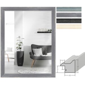 Зеркало MendeFrames H470 в стиле ландшафтного дома, 4 цвета, 10x10–50x75 см