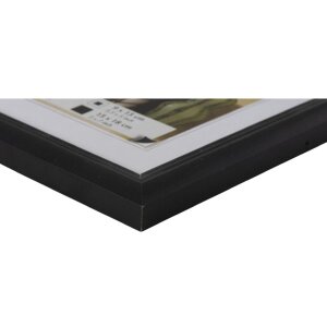 Henzo фоторамка Artos 13x18 дерево черный портрет-ландшафт формат прозрачное стекло