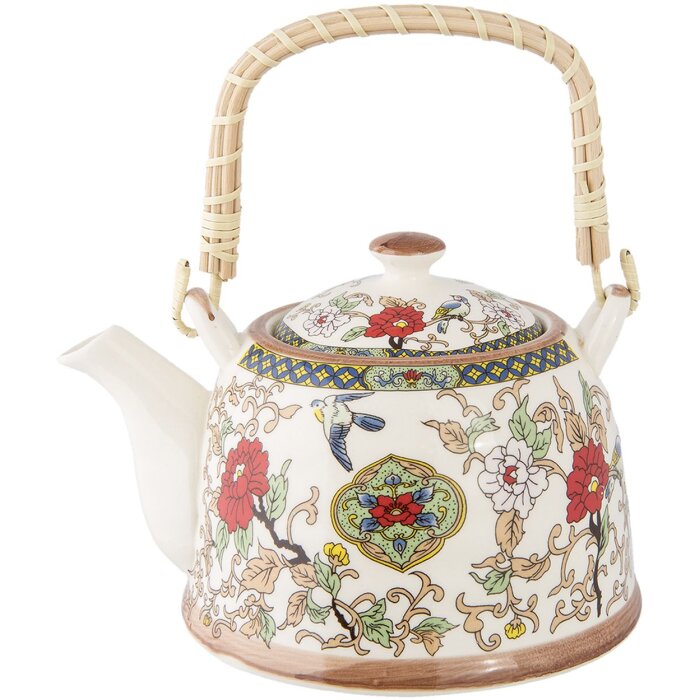 Чайник Ø 14x14 см керамический 1 литр