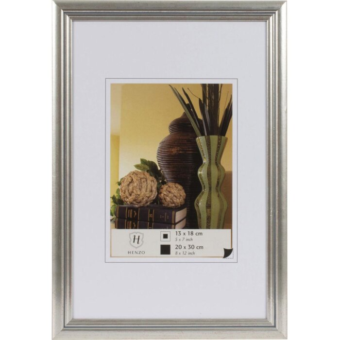 Деревянная рамка Henzo Artos 20x30 см серебро