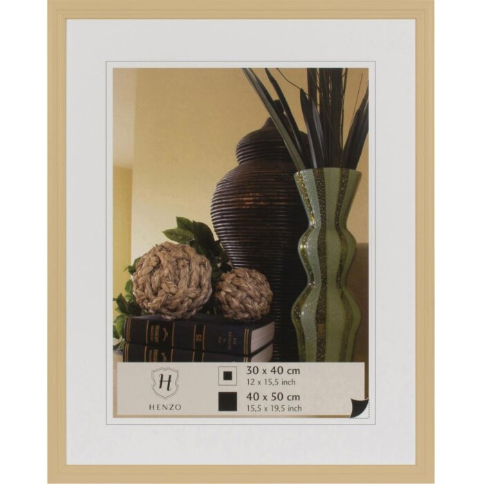 Деревянная фоторамка 40x50 см Artos - натуральная