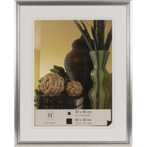 Деревянная рамка Henzo Artos silver 40x50 см с изогнутым...