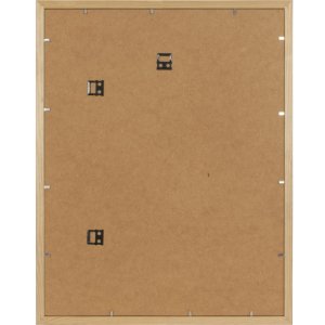 Деревянная рамка Henzo Artos silver 40x50 см с изогнутым молдингом и прозрачным стеклом