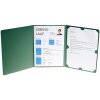 Exacompta Bewerbungsmappe 3-teilig mit Klemmschiene grün A4
