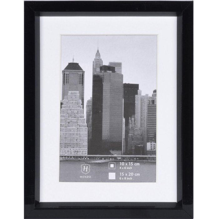 Kunststoff-Rahmen 15x20 cm METALLICA - schwarz