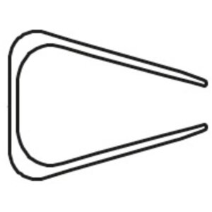 Exacompta Klemmschiene Serodo 25 Stück 12mm schwarz