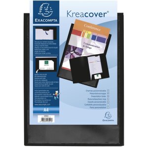 Exacompta 43501E Präsentationsmappe PP Krea Cover...