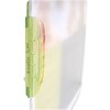 Exacompta Klemmmappe Clip Design PP Colour DIN A4 transparent farbig