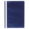 Exacompta 449207B Sichthefter A4 dunkelblau PP mit Beschriftungsstreifen