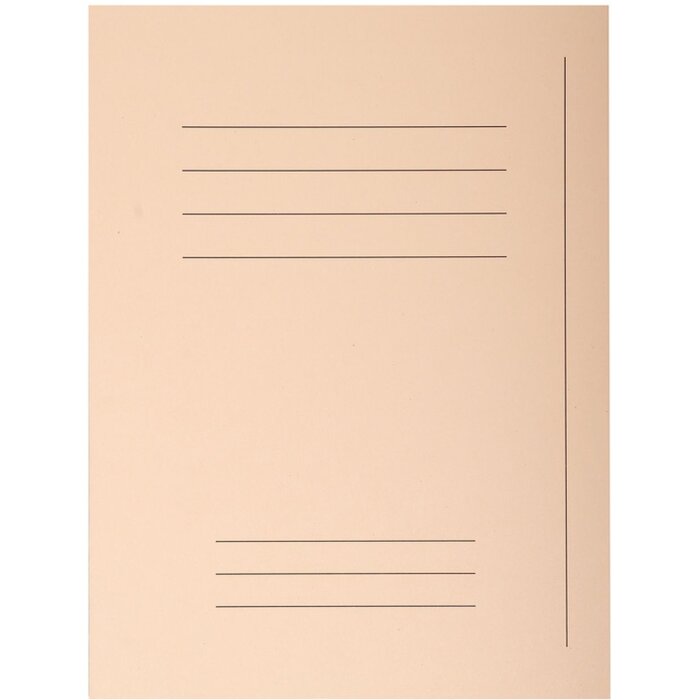 Packung mit 50 Aktendeckeln für Format DIN A4 Sand