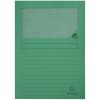 Exacompta Fenstermappen Forever A4 Recyclingkarton 120g Packung mit 10 sortiert