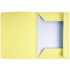 50 Aktenmappen mit 3 Klappen und Beschriftungsfeld DIN A4 Gelb