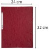 Exacompta Sammelmappe Gummizug 3 Klappen Manila Karton 400g DIN A4 Kirsche