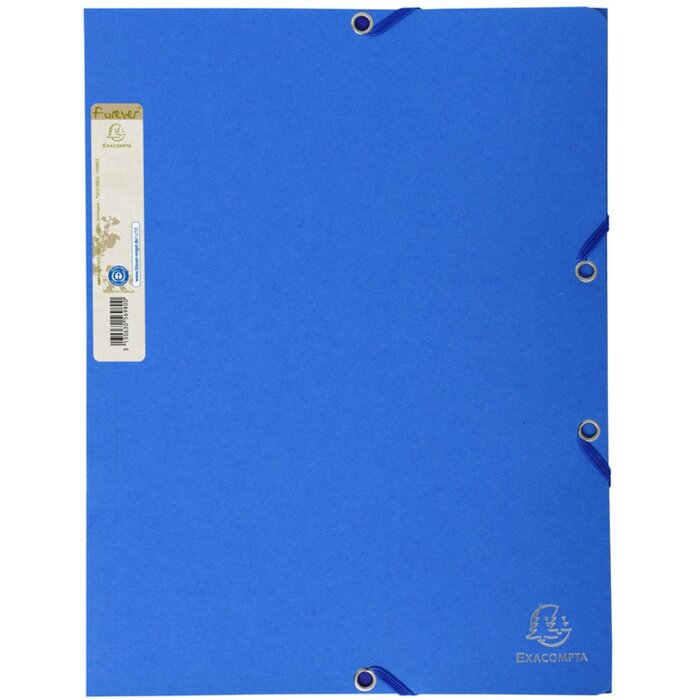 Sammelmappe mit 3 Klappen Forever A4 blau