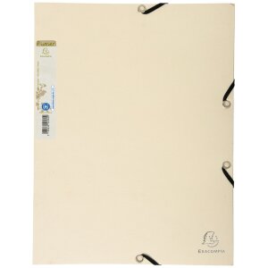 Exacompta Sammelmappe 3 Klappen Forever A4 sand Recyclingkarton 400 g