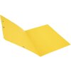 Exacompta 5519E Eckspannmappe gelb A4 Manila-Karton 400g 250 Blatt