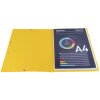 Exacompta 5519E Eckspannmappe gelb A4 Manila-Karton 400g 250 Blatt