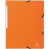 Exacompta Eckspannmappe Manila-Karton 400g Nature Future DIN A4 Orange