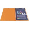 Exacompta Eckspannmappe Manila-Karton 400g Nature Future DIN A4 Orange