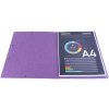 Exacompta 5568E Eckspannmappe Manila-Karton 400g DIN A4 Lila