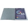 Exacompta Eckspannmappe Nature Future A4 Grau 400g stabil umweltfreundlich