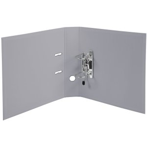 Exacompta 53740E Ordner A4 70mm grau PVC 2 Ringe bis 550 Blatt