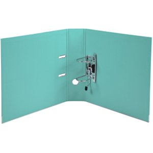 Ordner PREMTOUCH aus PP mit 2 Ringen, Rücken 80mm, DIN A4 Überbreite Hellgrün