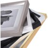 Henzo Kunststoffrahmen Metallica dunkelgrau 30x40 cm mit Passepartout 20x28 cm