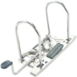 Ordner aus festem PP 2,3mm mit 2 Ringen und 80mm Rücken, 2 Innen- und Außenhüllen, Krea Cover, für Format DIN A4 Weiß