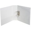 Ordner aus festem PP 2,3mm mit 2 Ringen und 80mm Rücken, 2 Innen- und Außenhüllen, Krea Cover, für Format DIN A4 Weiß
