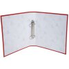 Exacompta 51075E Ringbuch Rot 2 Ringe 30mm Rücken 40mm A5 PP Kaschiert
