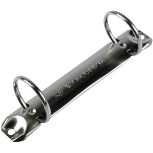 Exacompta 54498E Crystal Ringbuch DIN A4 sortiert 2-Ring 30mm Rücken