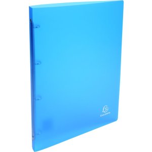 Exacompta 51169E Ringbuch PP 500µ 4 Ringe 15mm DIN A4 Farben sortiert