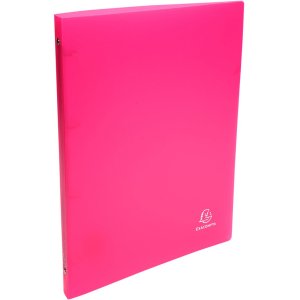 Exacompta 51169E Ringbuch PP 500µ 4 Ringe 15mm DIN A4 Farben sortiert