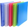 Ringbuch aus PP mit 4 Ringen und 20mm Rücken Chromaline, für Format DIN A4 Farben sortiert