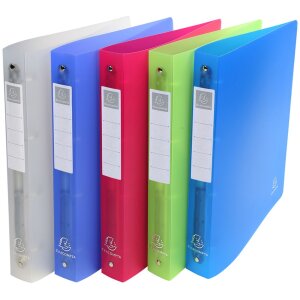 Ringbuch PP 700µ 4 Ringe Rücken 40mm...