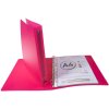 Ringbuch PP 700µ 4 Ringe Rücken 40mm Chromaline DIN A4 Farben sortiert