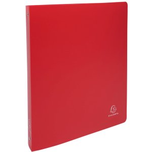 Exacompta Ringbuch PP 700µ 4 Ringe Rücken 40 mm blickdicht A4 sortiert