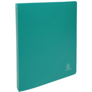 Exacompta Ringbuch PP 700µ 4 Ringe Rücken 40 mm blickdicht A4 sortiert