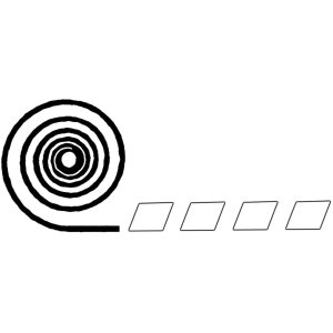 Пополняемый рулон HERMA для дозатора клея HERMAfix