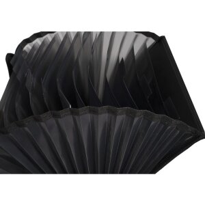 Exacompta Fächermappe Exacase Druckknopf DIN A4 Schwarz