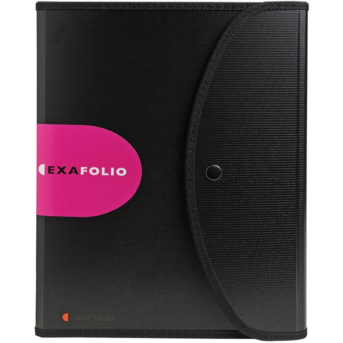 Exacompta Fächermappe A4 Exafolio 6teilig schwarz