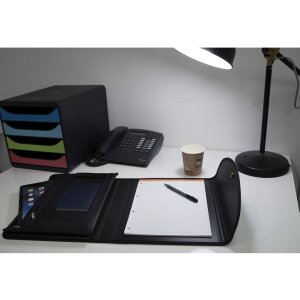 Exacompta Fächermappe A4 Exafolio 6teilig schwarz