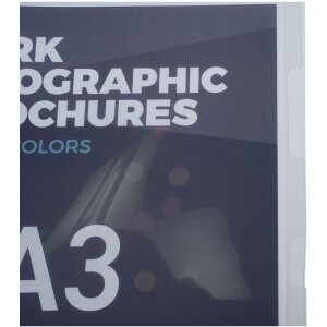 Exacompta Aktensichthüllen DIN A3 Hoch Kristall 200µ 10 Stück