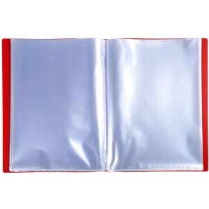 Exacompta 8510E Sichtmappe A4 10 Hüllen farbig sortiert 24x32cm