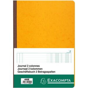Exacompta Geschäftsbuch A4 2 Betragspalten 40 Blatt mattgrün