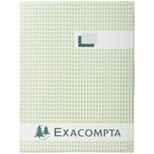 Kladde mit kaschiertem Leineneinband, DIN A4, 100 Blatt,...