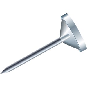 Exacompta Flachkopfnadeln Ø 5 mm 100 Stück...